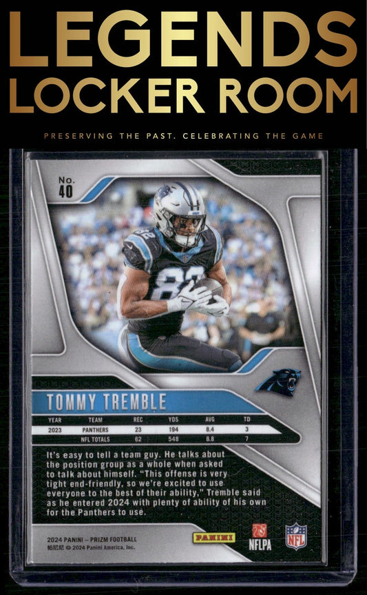 2024 Panini Prizm #40 Tommy Tremble