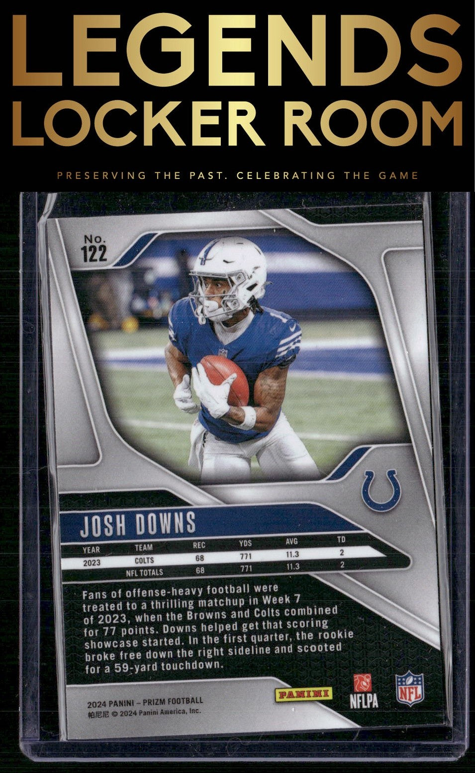 2024 Panini Prizm #122 Josh Downs