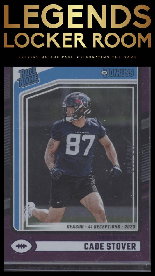 2024 Donruss #304 Cade Stover Season Stat Line #/410