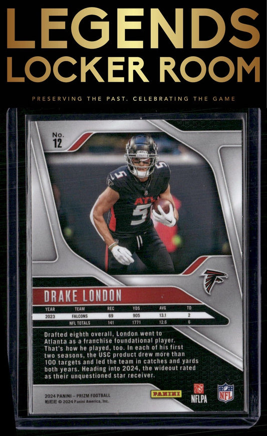 2024 Panini Prizm #12 Drake London