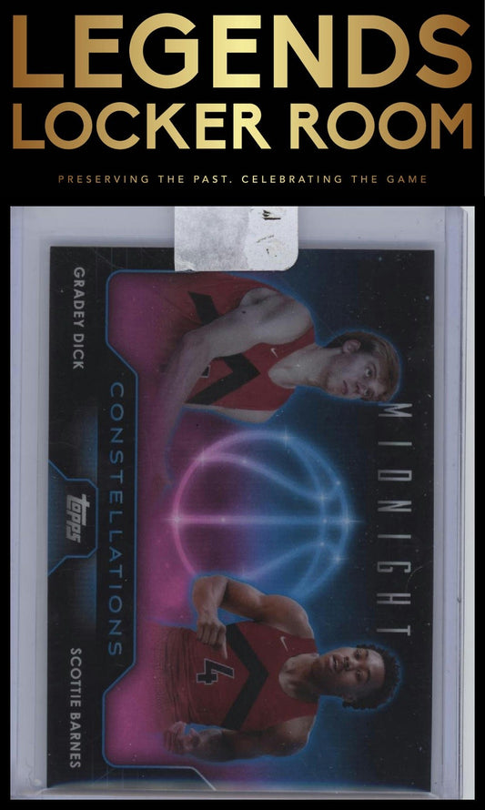 2023-24 Topps Midnight #C-21 Gradey Dick / Scottie Barnes Constellations