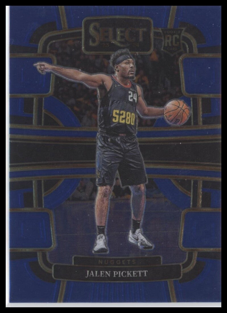 2023-24 Panini Select #68 Jalen Pickett Blue (Retail Base)