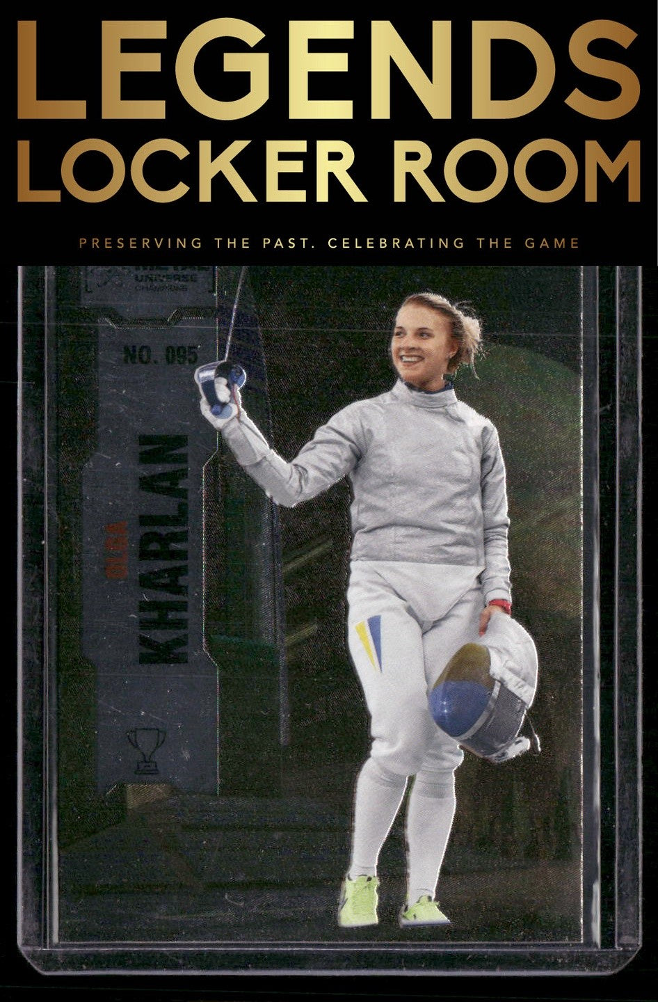 2022 SkyBox Metal Universe Champions #095 Olga Kharlan