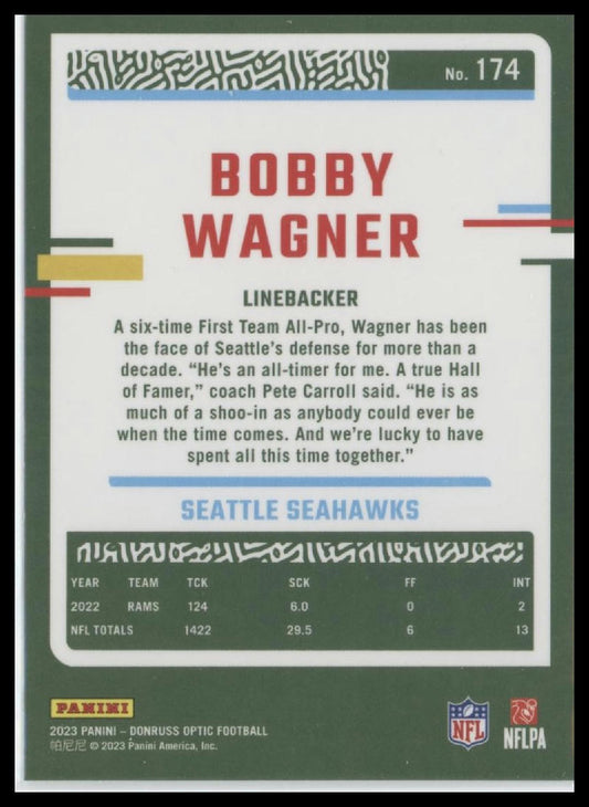 2023 Donruss Optic #174 Bobby Wagner