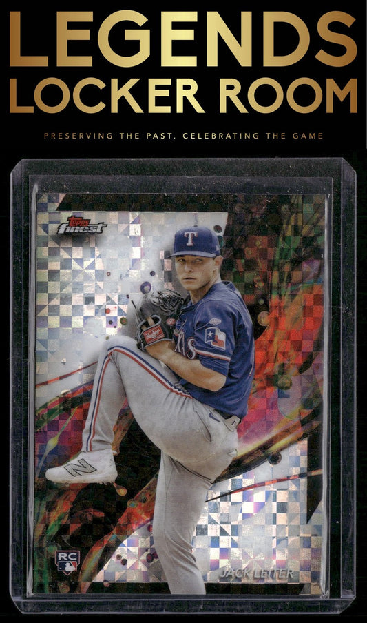 2024 Finest #32 Jack Leiter Checkerboard Refractors