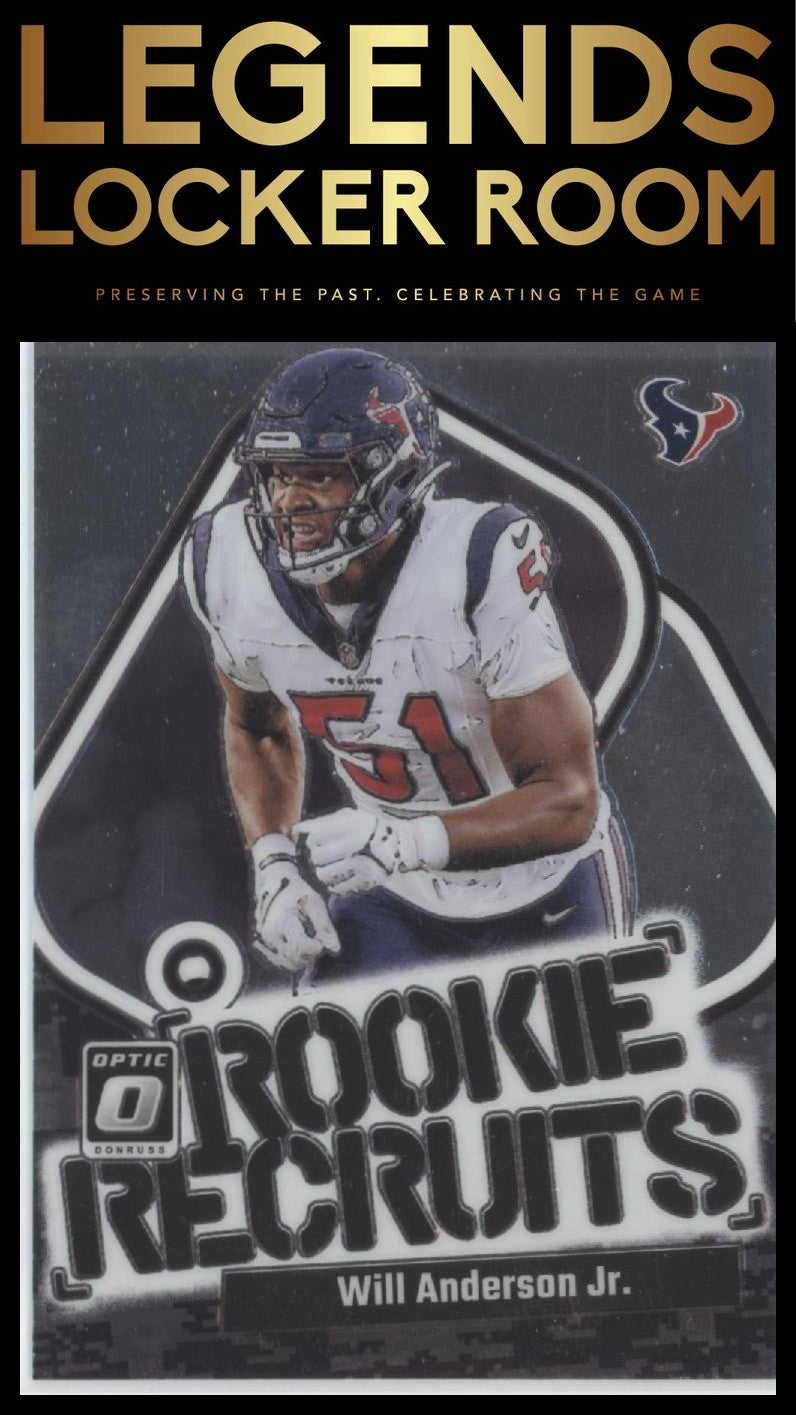 2023 Donruss Optic #18 Will Anderson Jr. Rookie Recruits
