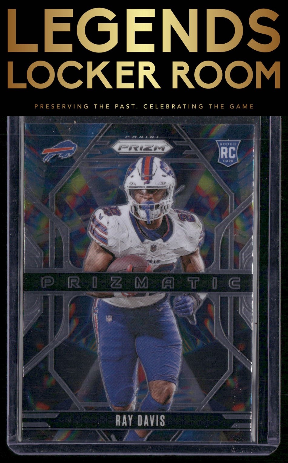 2024 Panini Prizm #18 Ray Davis Prizmatic