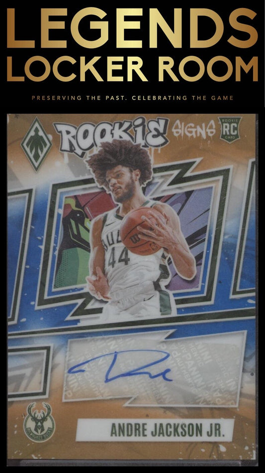 2023-24 Panini Phoenix Andre Jackson Jr. Rookie Autographs