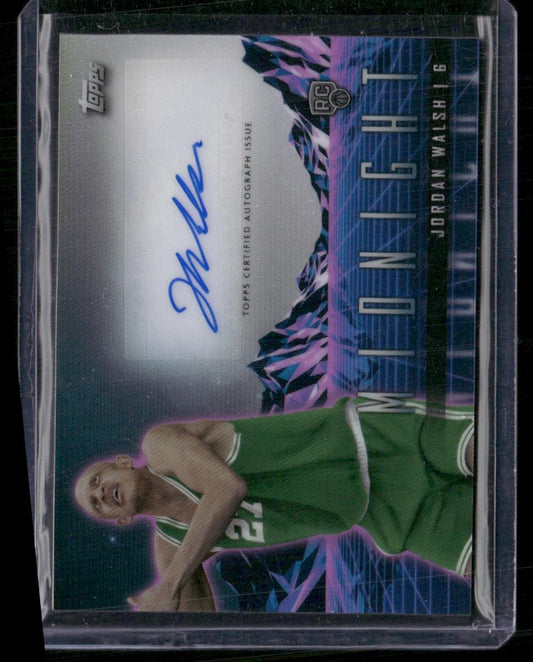 2023-24 Topps Midnight #RHS-JW Jordan Walsh Rookie Horizon Signatures