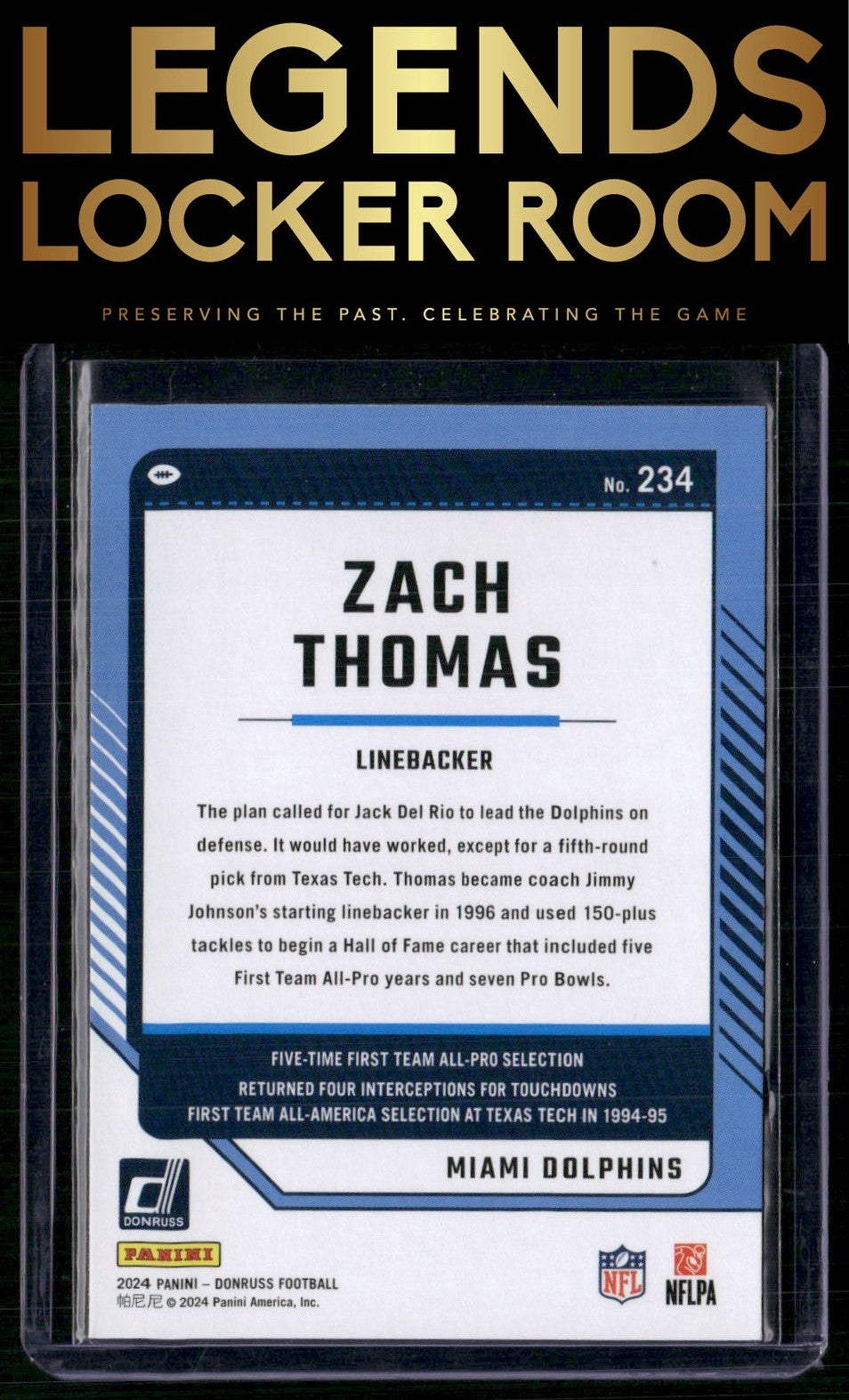 2024 Donruss #234 Zach Thomas