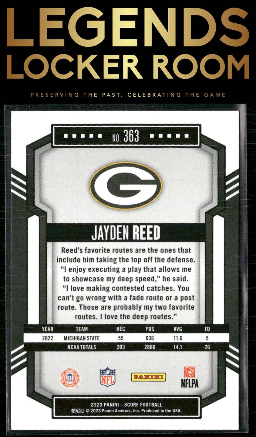 2023 Score #363 Jayden Reed