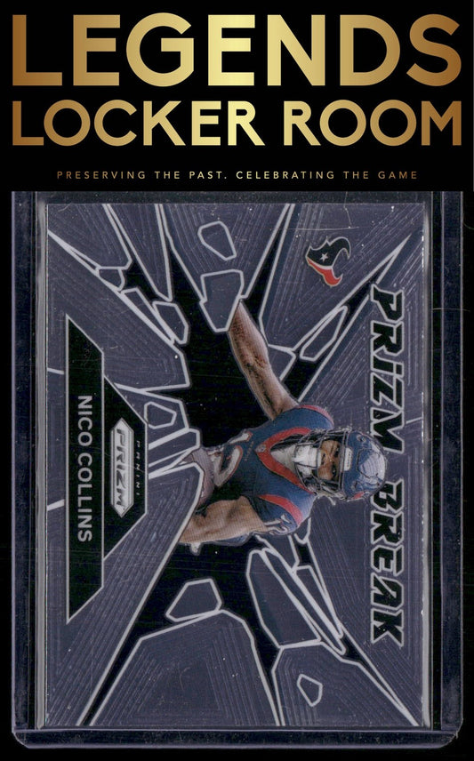 2024 Panini Prizm #3 Nico Collins Prizm Break