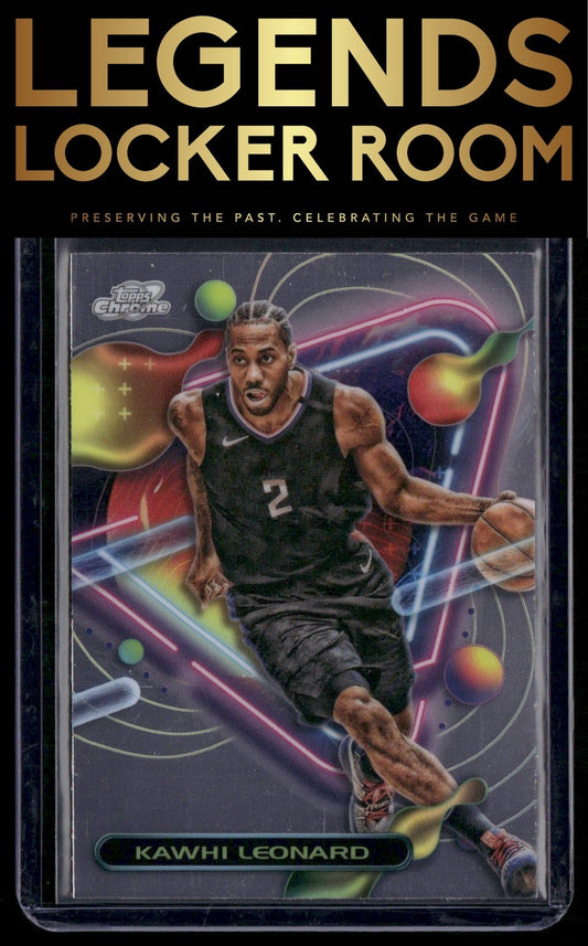2023-24 Topps Chrome Cosmic #154 Kawhi Leonard
