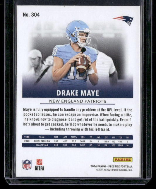 2024 Panini Prestige #304 Drake Maye