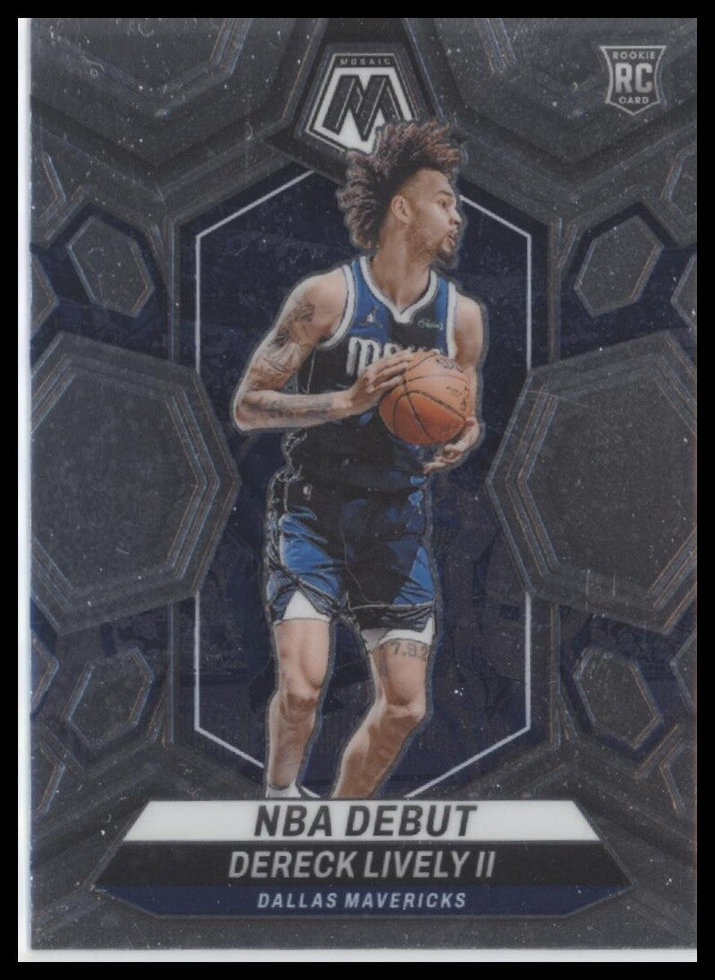 2023-24 Panini Mosaic #265 Dereck Lively II NBA Debut