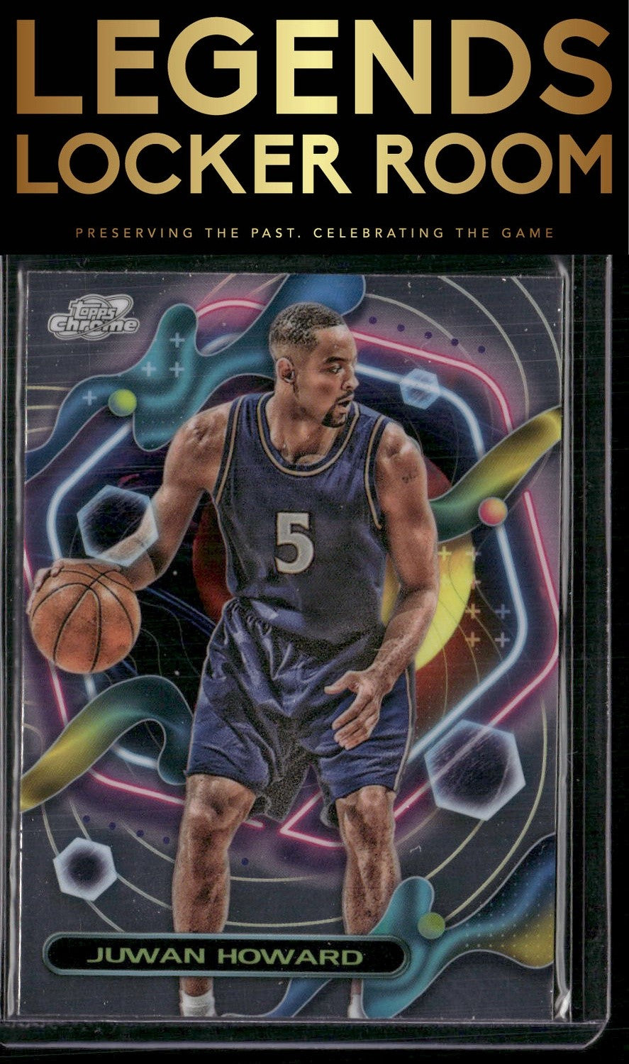 2023-24 Topps Chrome Cosmic #149 Juwan Howard