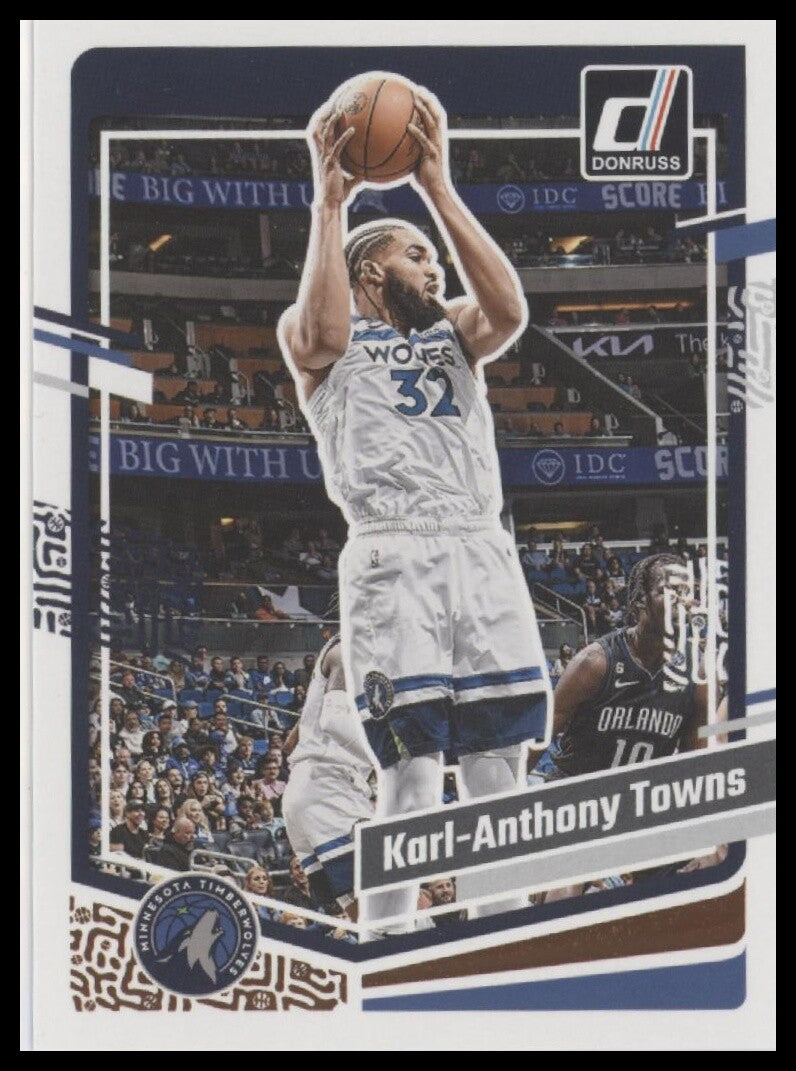 2023-24 Donruss #155 Karl-Anthony Towns