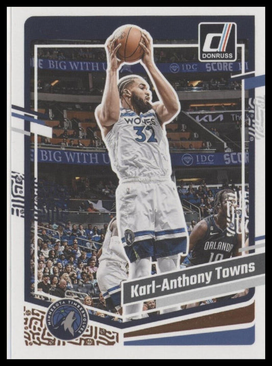 2023-24 Donruss #155 Karl-Anthony Towns