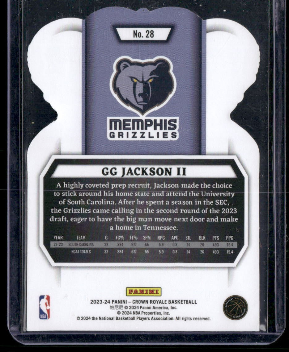 2023-24 Panini Crown Royale #28 GG Jackson II