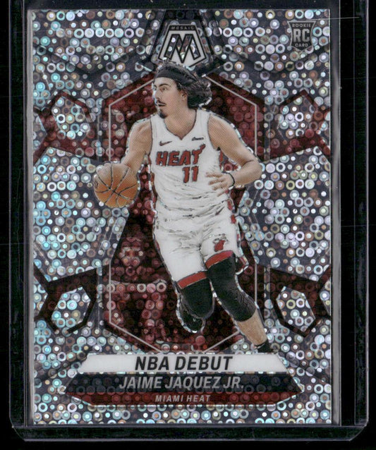 2023-24 Panini Mosaic #267 Jaime Jaquez Jr. Fast Break Silver