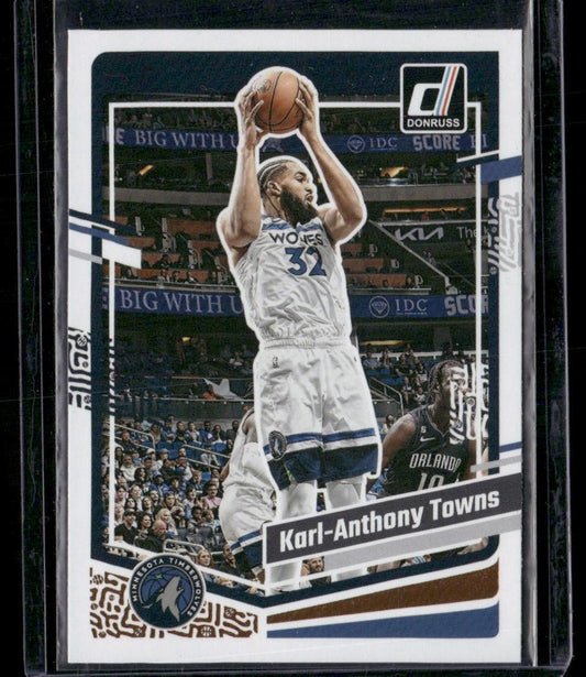 2023-24 Donruss #155 Karl-Anthony Towns