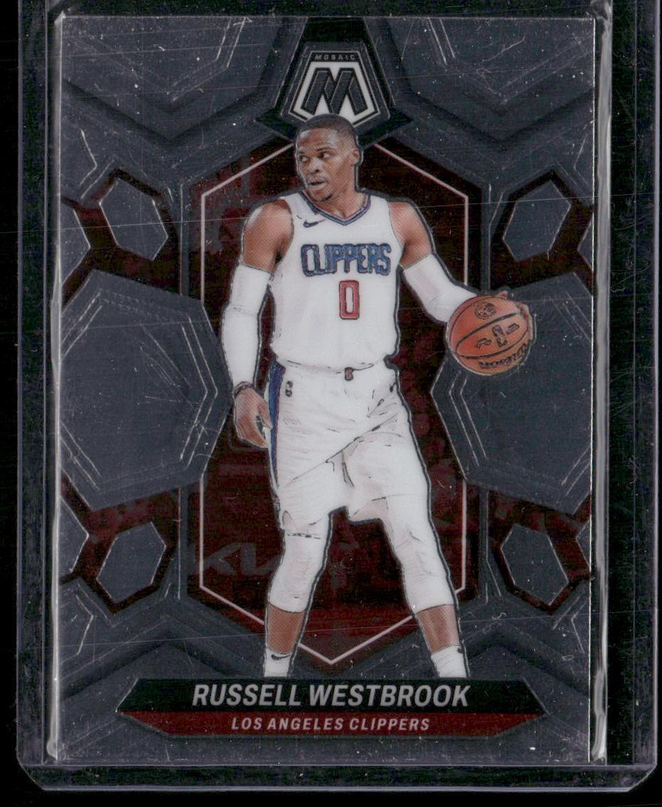 2023-24 Panini Mosaic #19 Russell Westbrook