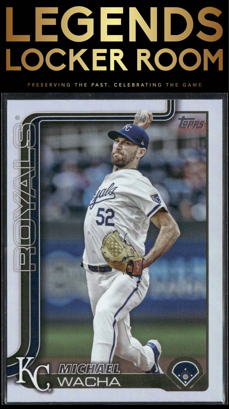 2025 Topps #421 Michael Wacha Rainbow Foil