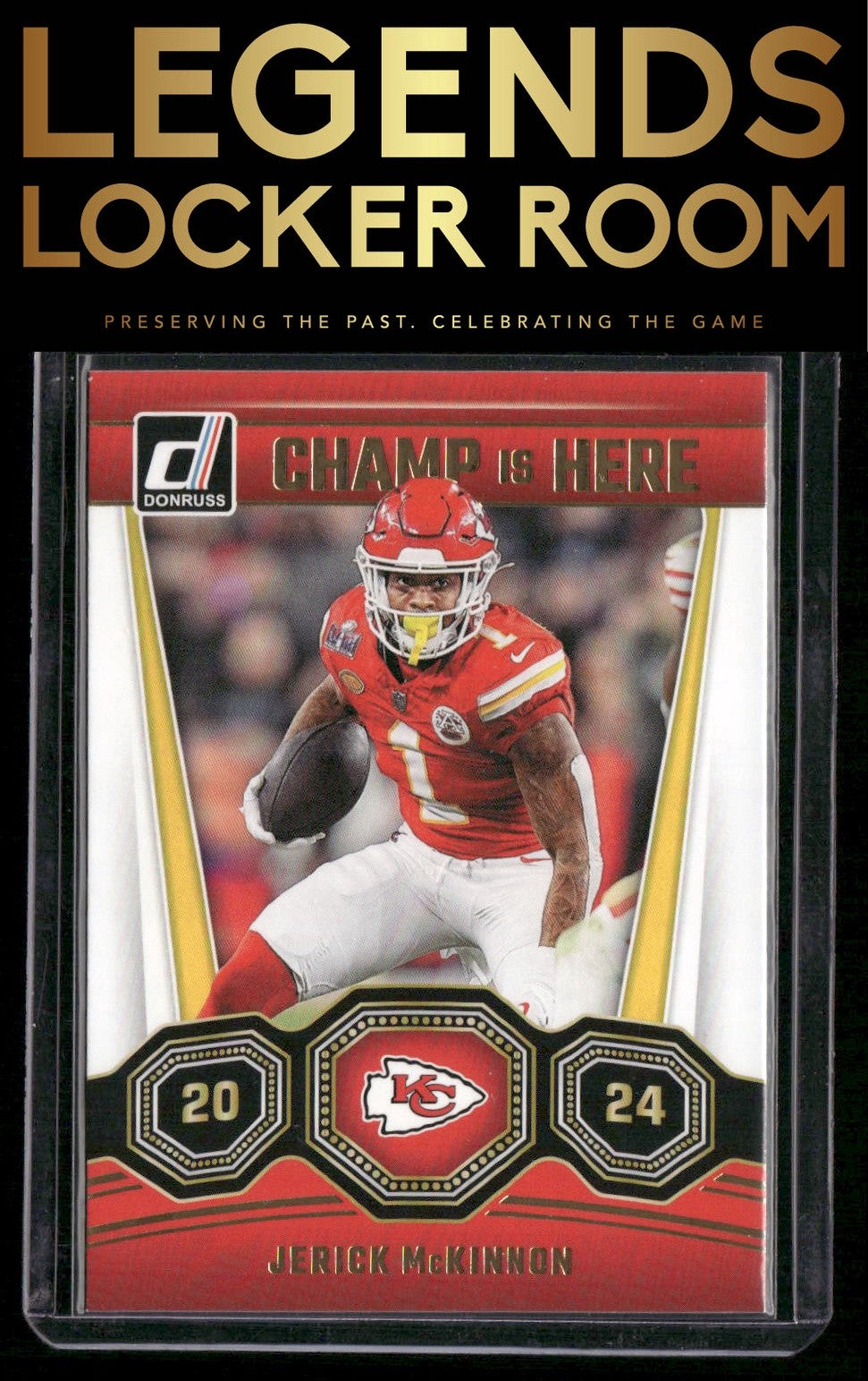 2024 Donruss #14 Jerick McKinnon Champ is Here
