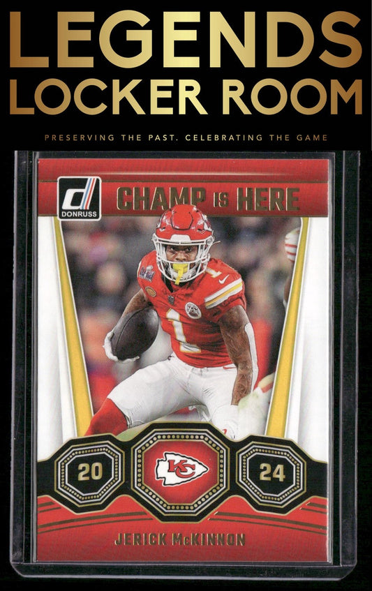 2024 Donruss #14 Jerick McKinnon Champ is Here