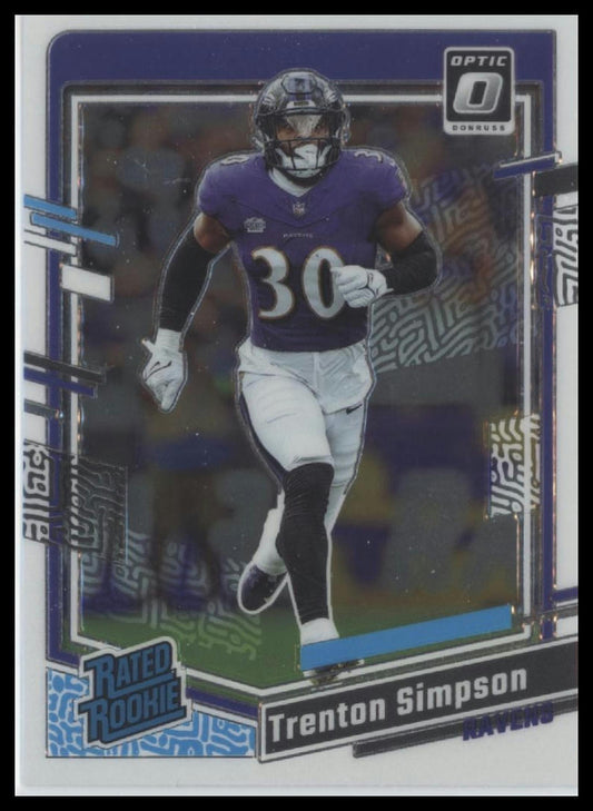 2023 Donruss Optic #209 Trenton Simpson