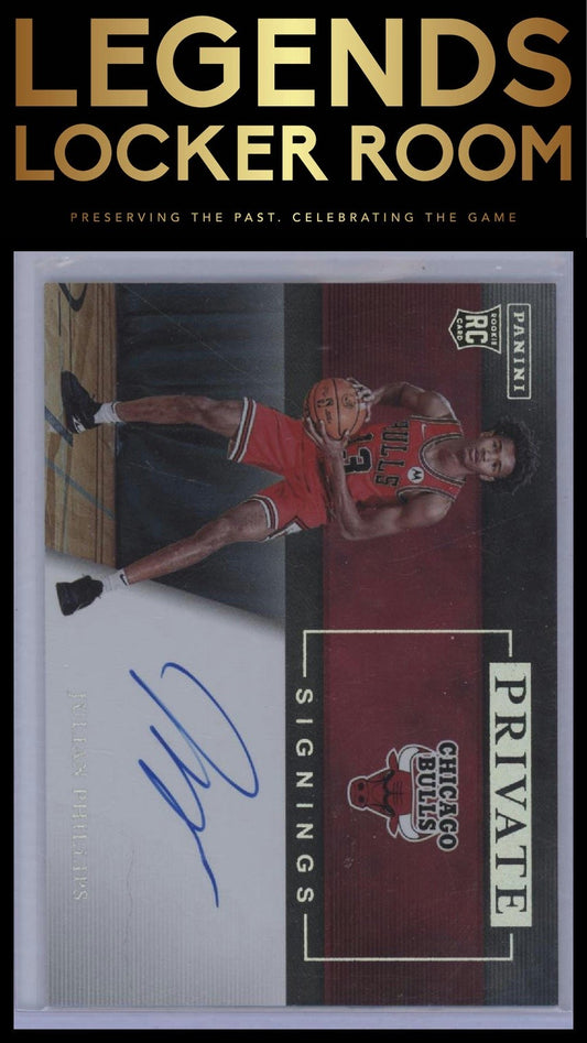 2023-24 Panini Obsidian #PS-PLP Julian Phillips 2023-24 Panini Private Signings