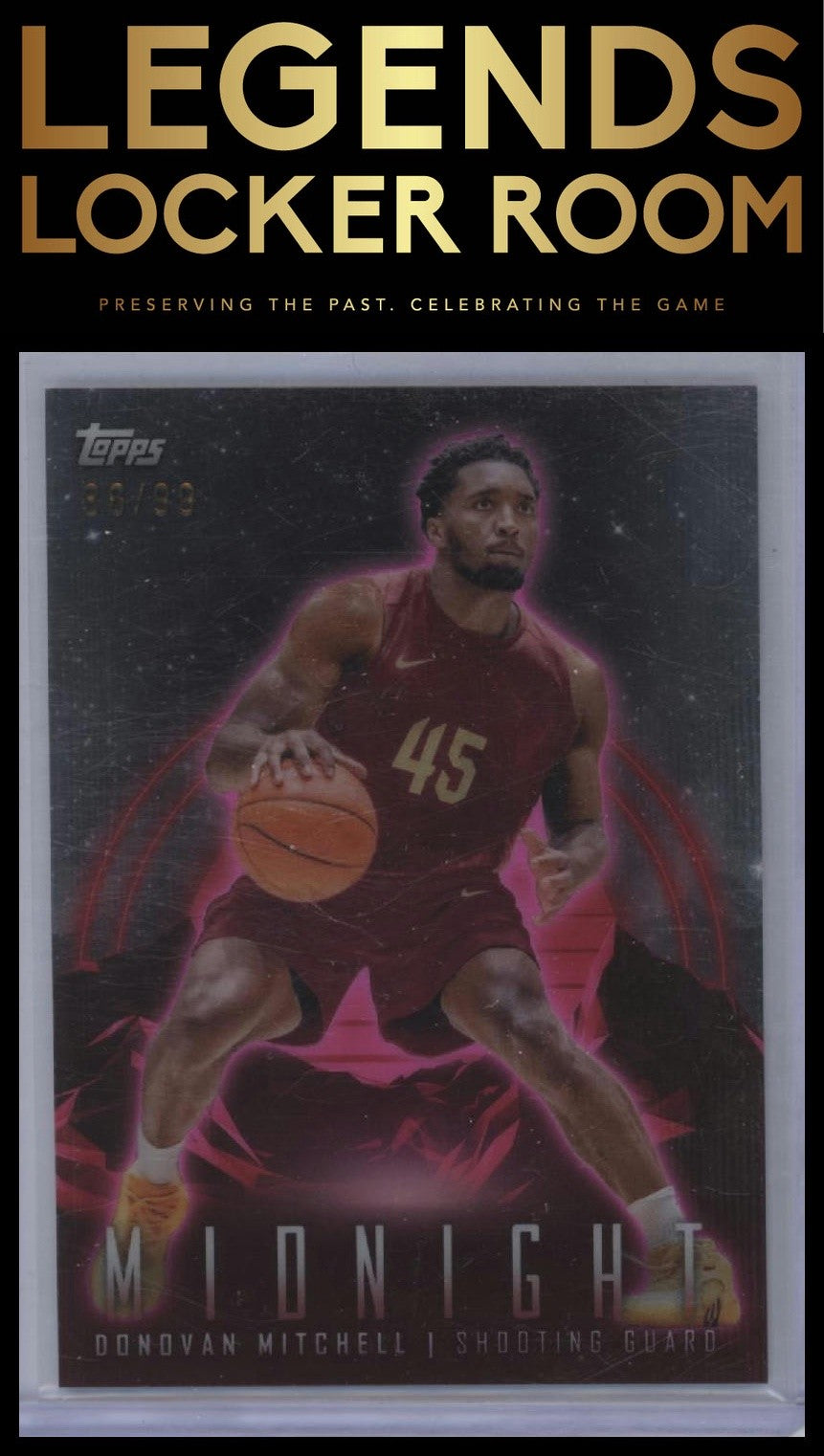2023-24 Topps Midnight #37 Donovan Mitchell Twilight #/99