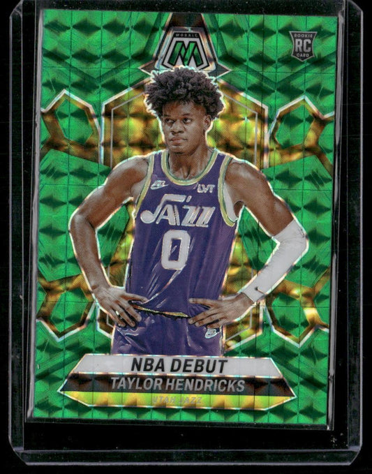 2023-24 Panini Mosaic #261 Taylor Hendricks Green