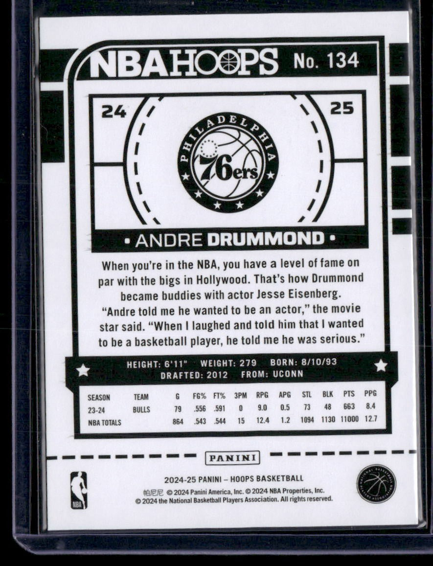 2024-25 Hoops #134 Andre Drummond