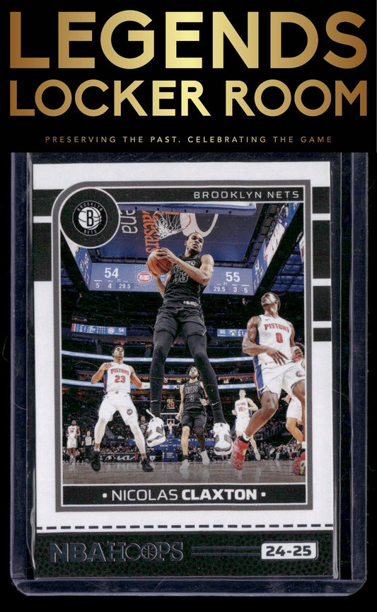 2024-25 Hoops #46 Nicolas Claxton