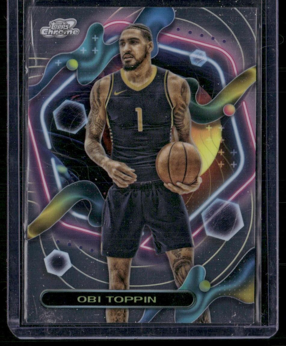2023-24 Topps Chrome Cosmic #54 Obi Toppin