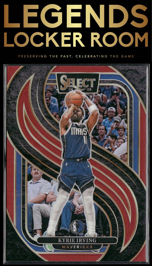 2024-25 Panini Select #148 Kyrie Irving Red Prizm #/199