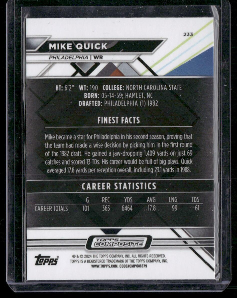 2023 Topps Composite #233 Mike Quick