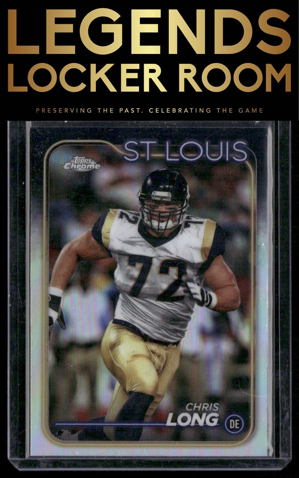 2024 Topps Chrome #103 Chris Long Refractor