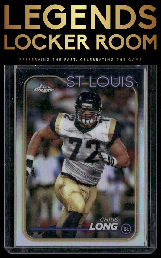 2024 Topps Chrome #103 Chris Long Refractor