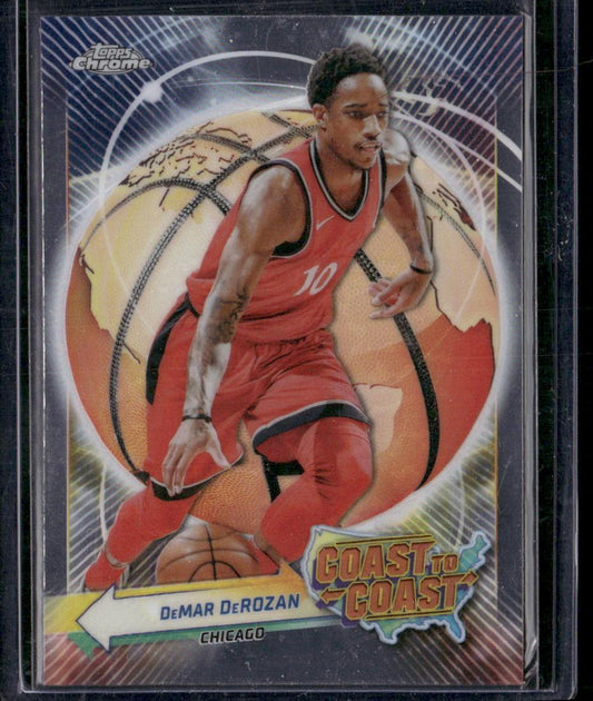 2023-24 Topps Chrome #CC-5 DeMar DeRozan Coast to Coast