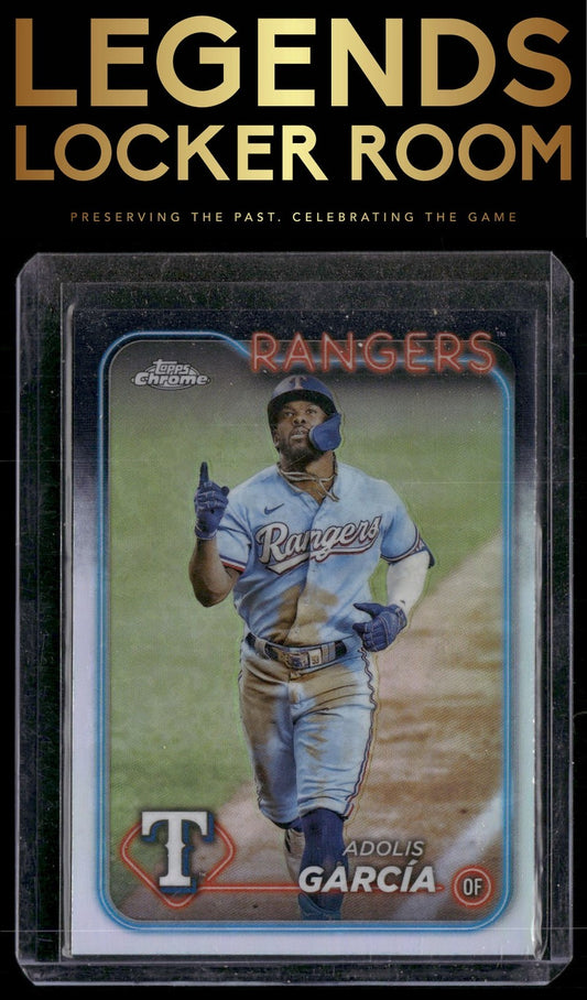 2024 Topps Chrome #114 Adolis García Refractors