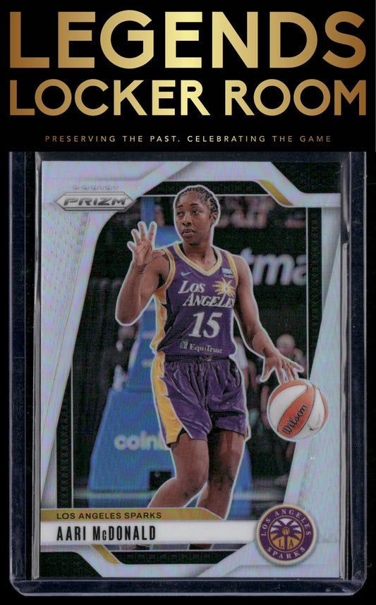 2024 Panini Prizm WNBA #97 Aari McDonald Silver Prizms