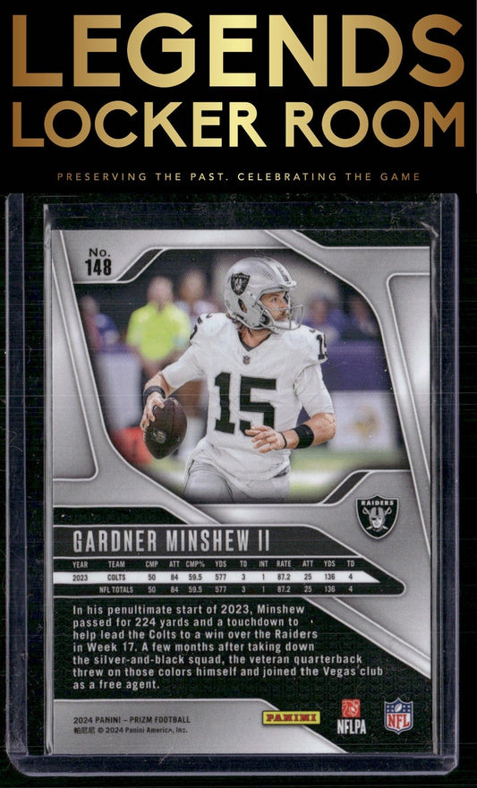 2024 Panini Prizm #148 Gardner Minshew II