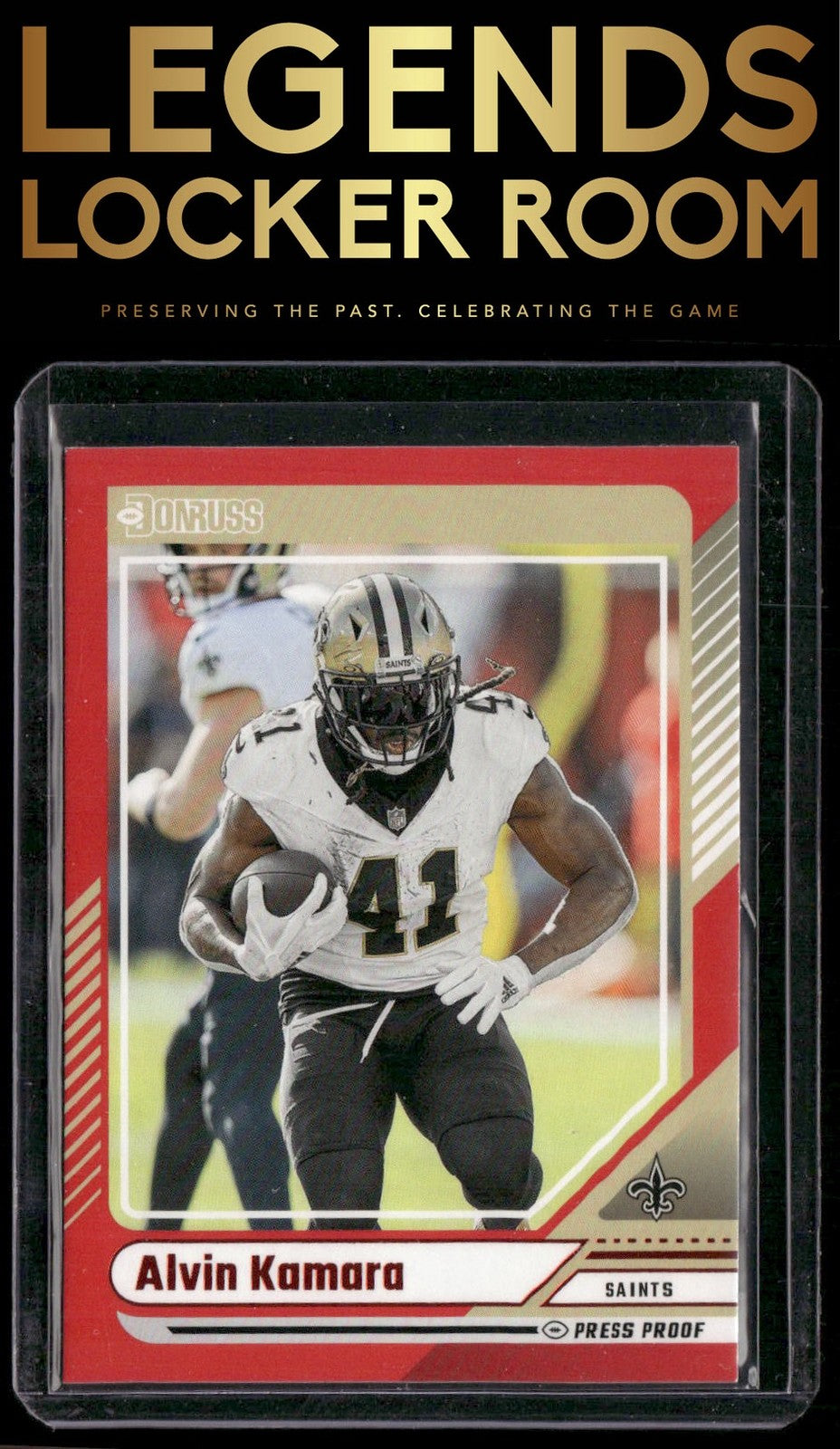 2024 Donruss #269 Alvin Kamara Press Proof Red