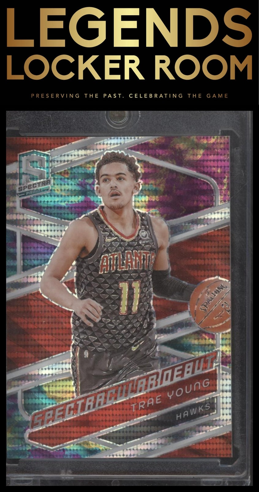2023-24 Panini Spectra #183 Trae Young Celestial #/125