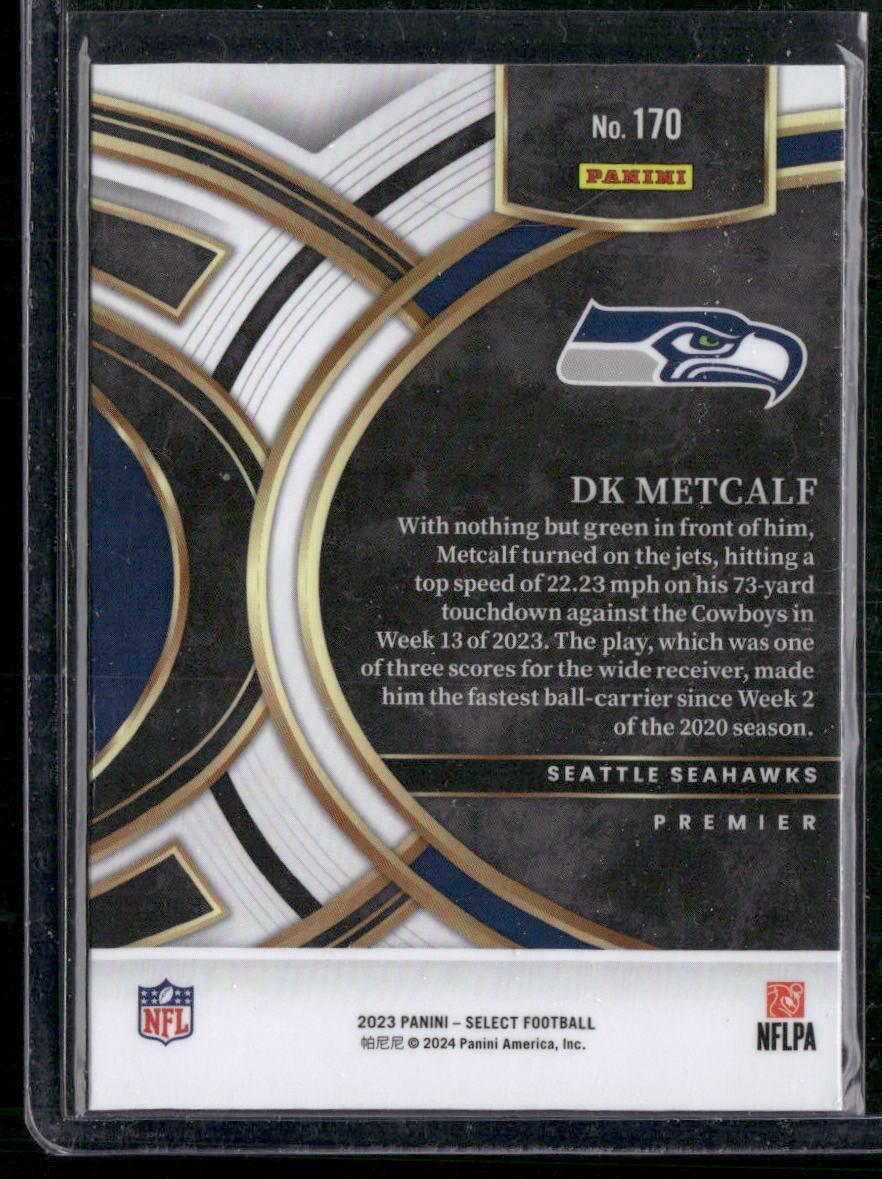 2023 Panini Select #170 DK Metcalf