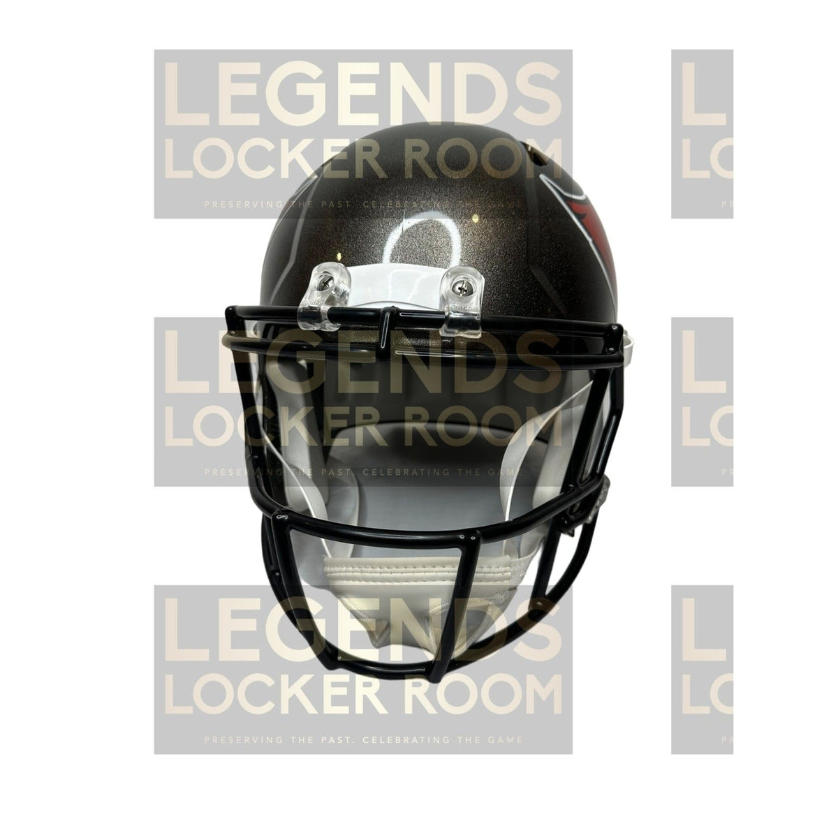 Brad Johnson Signed Tampa Bay Buccaneers Helmet - Certificate of Authenticity 