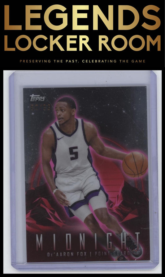 2023-24 Topps Midnight #94 De'Aaron Fox