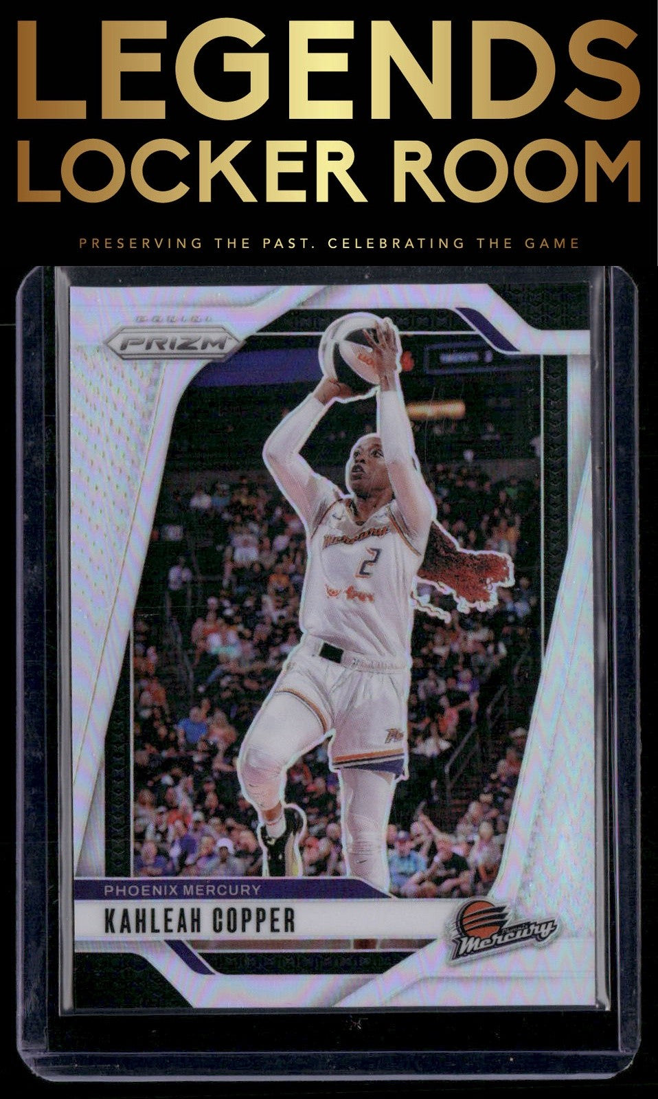 2024 Panini Prizm WNBA #115 Kahleah Copper Silver Prizms